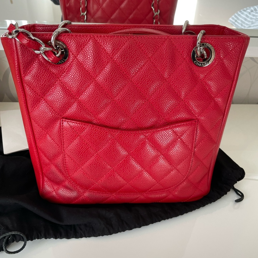 Authentic Chanel Red PST - Picture 4 of 13